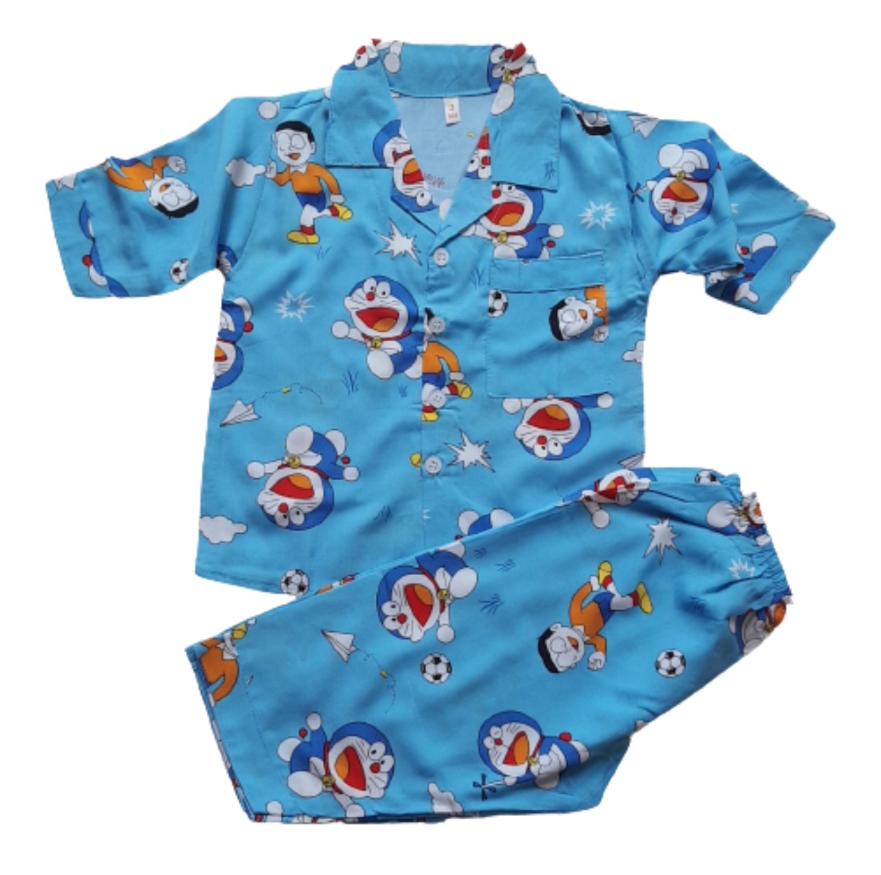 Combo 2 bộ quần áo trẻ em Tole, lanh PIJAMA tay dài quần dài cho bé trai Size 5 -23kg