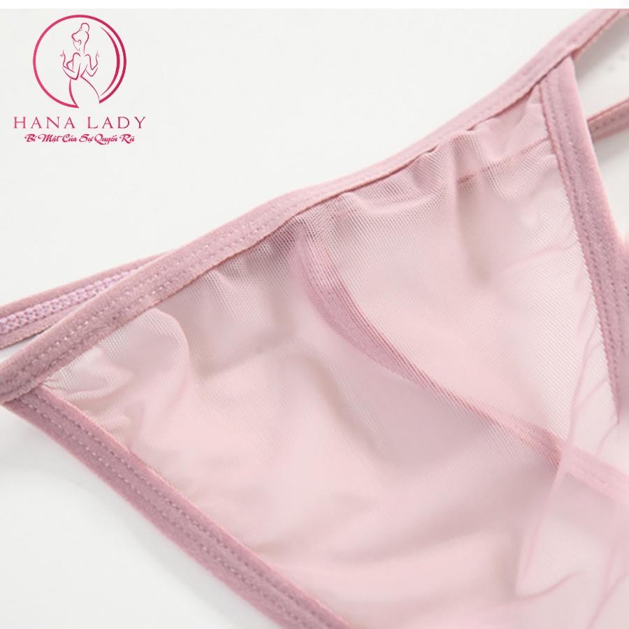 Váy ngủ 2 dây xuyên thấu sexy, đồ ngủ nữ quyến rũ gợi cảm VN448