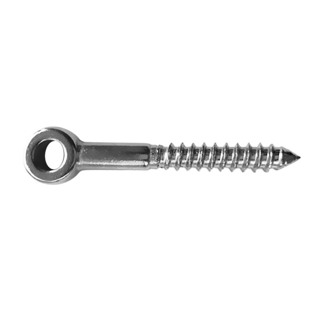 Marine Grade 316 Stainless Steel Threaded Screw Lifting Eye Bolt