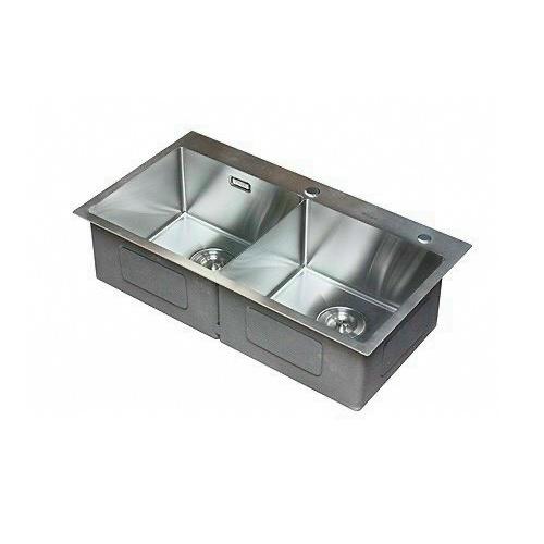 Chậu Rửa Chén Bát 2 HỘC ĐỀU INOX SUS 304 - 8245