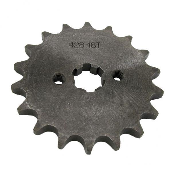 2X 18T  17mm 428 Chain Front Sprocket Cog  Quad Dirt Bike ATV Buggy