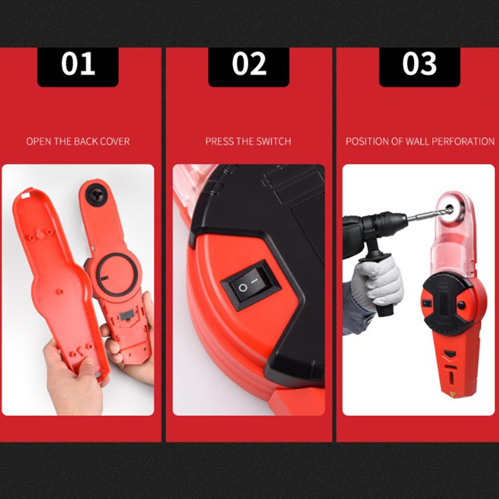 Industrial Electric Drill Dust Collector Cover Dust Proof For Household