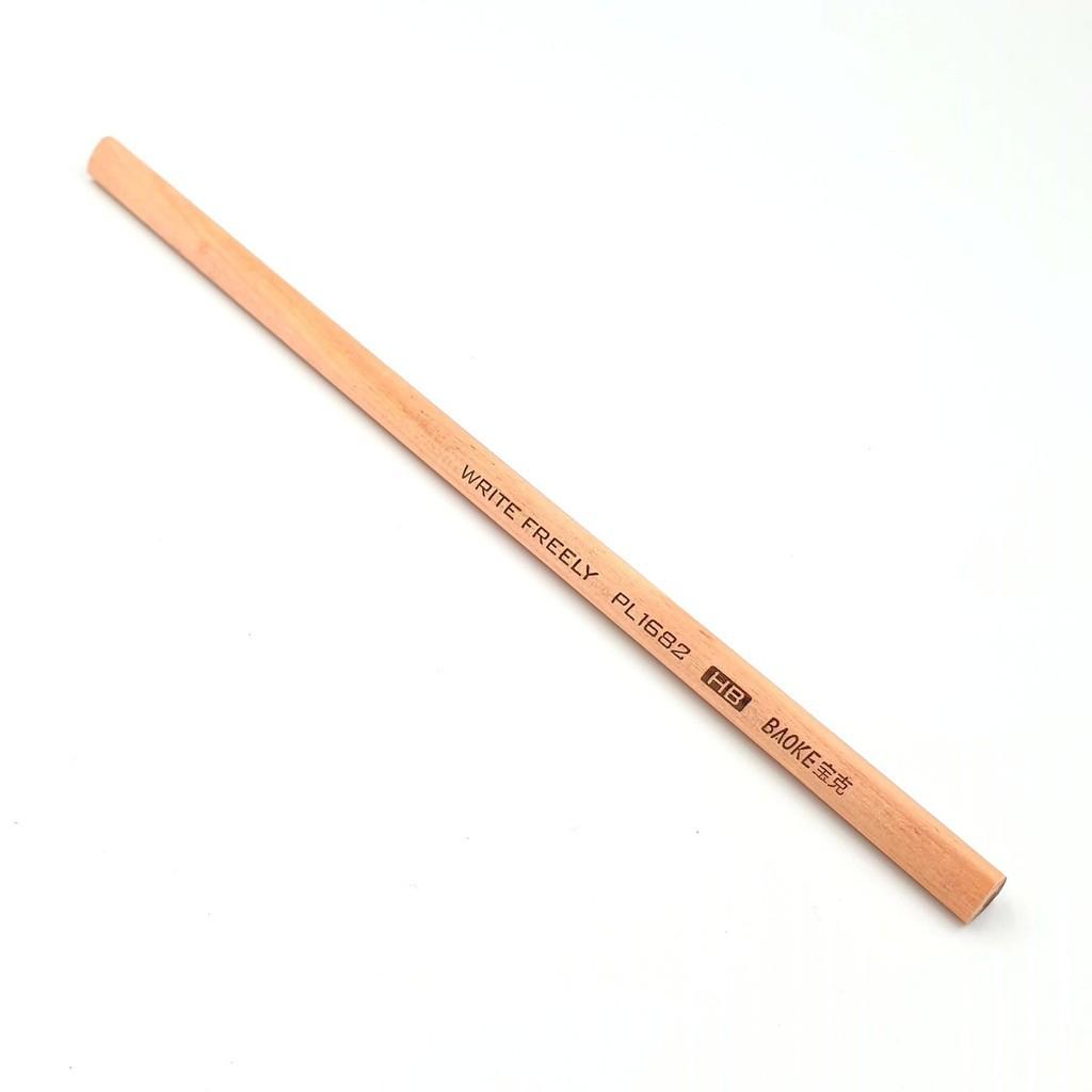 Bút chì gỗ tam giác không sơn Baoke - PL1682