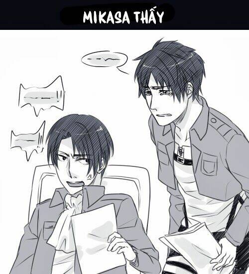 tấn công người khổng lồ - doujinshi eren x mikasa chapter 13 2