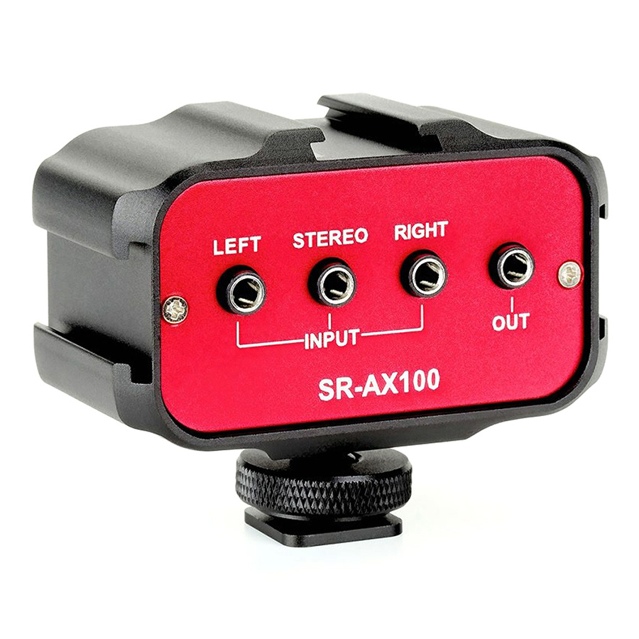 Mixer Audio Adapter Saramonic SR-Ax100 - Hàng Chính Hãng