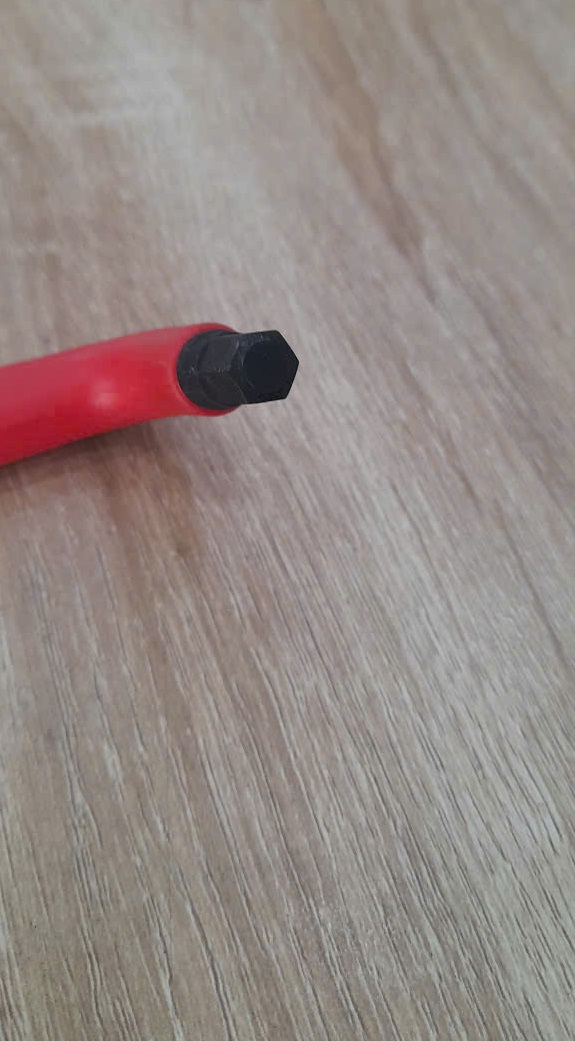 Tay vặn lục giác 8mm x 215mm cách điện 1000V VDE SATA 80408