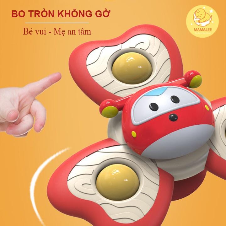 Chong Chóng Dính Tường Kích Thích Giác Quan Cho Bé - Spinner Hình Con Vật Siêu Đáng Yêu