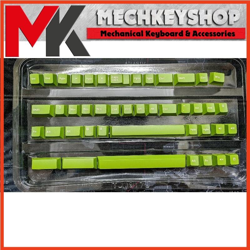 Bộ nút keycap NJ Matcha Trà xanh 152 phím PBT Double shot