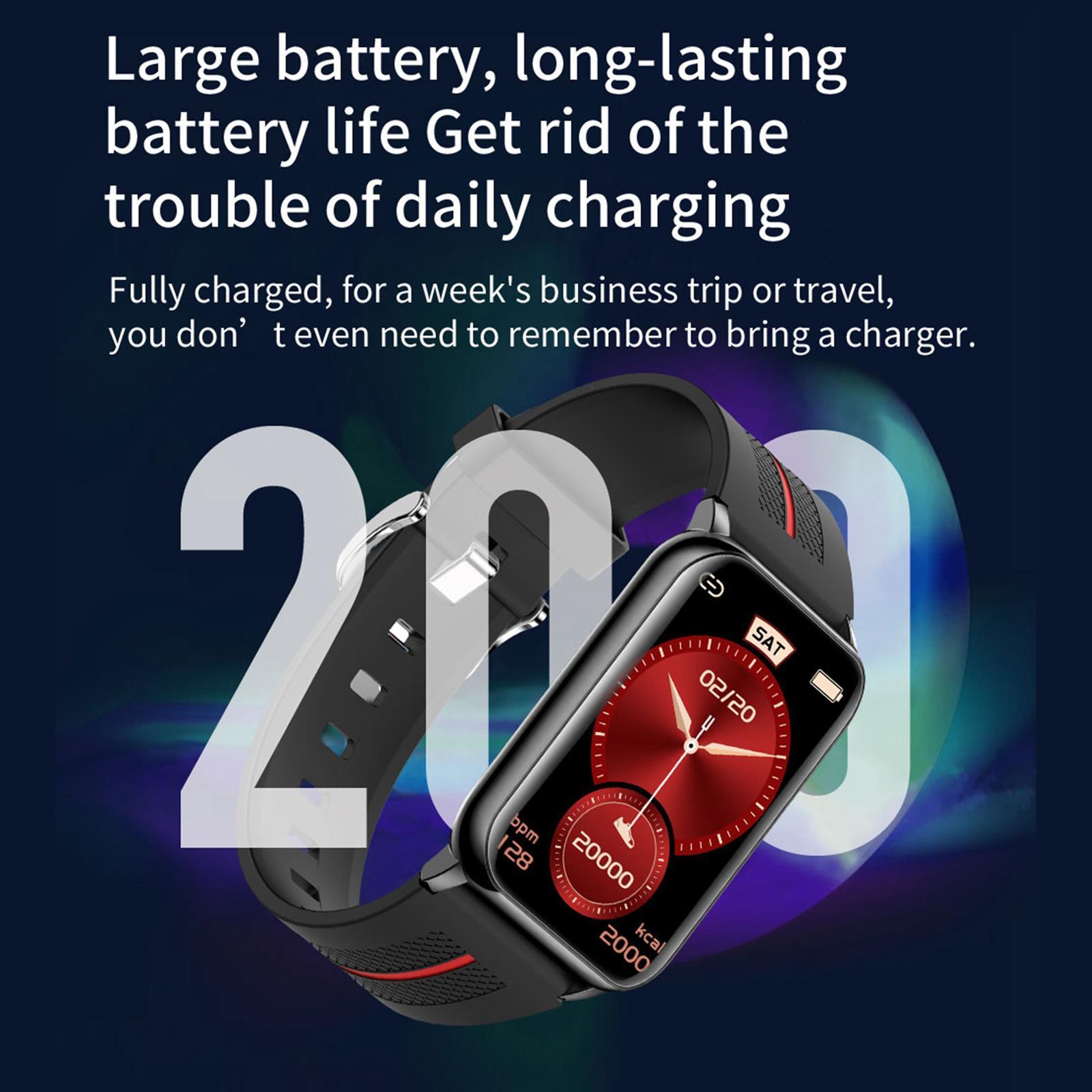 1.57\\\" Smart Fitness Monitor Black