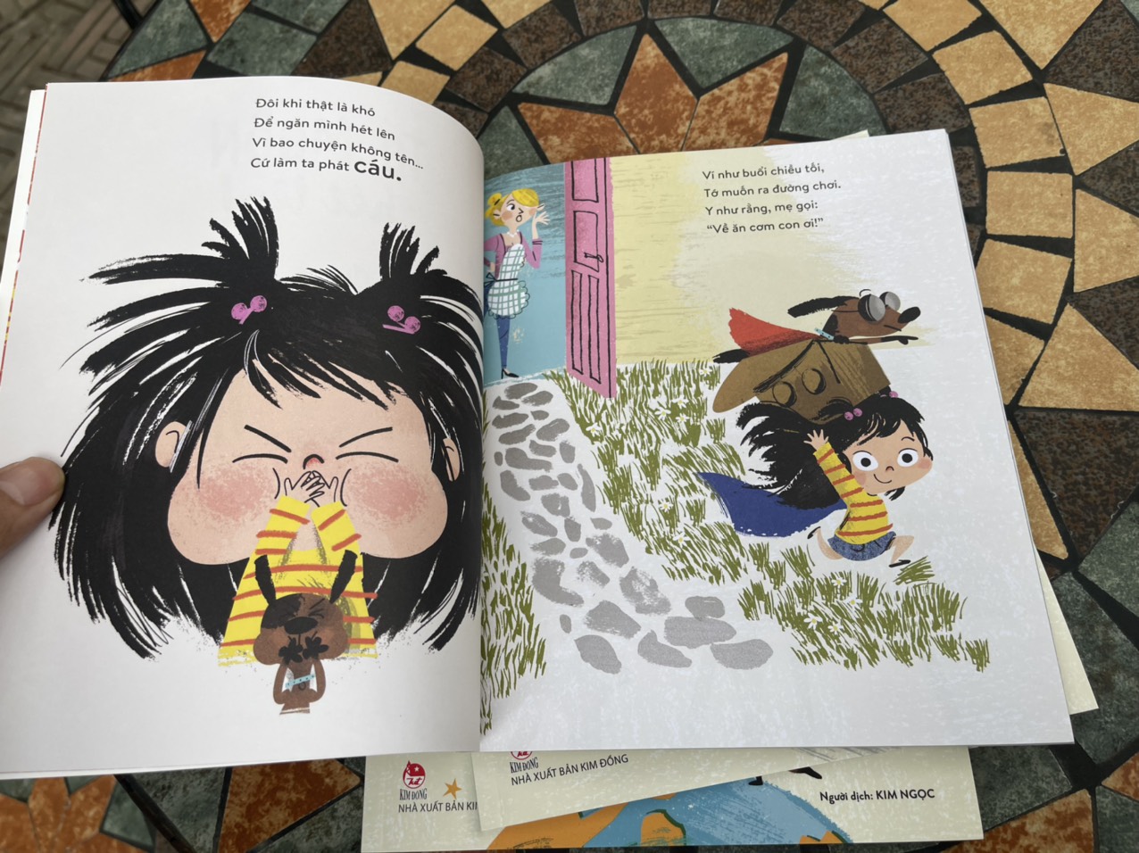 TỚ MUỐN: Tớ muốn ăn bánh! - Tớ muốn chiến thắng! - Tớ muốn chia sẻ - Tớ muốn hét lên! – Simon Philip - Lucia Gaggiotti - Kim Ngọc dịch - Nxb Kim Đồng