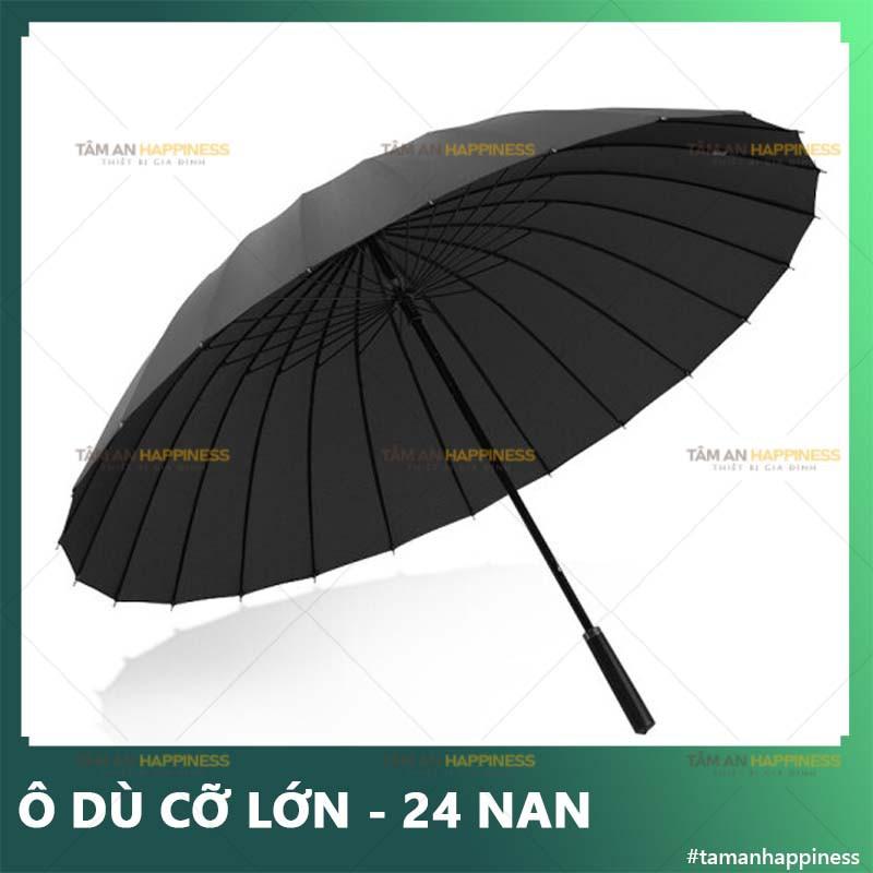 Ô siêu to, Ô dù cỡ lớn cán dài 24 nan chống lật, tán rộng 130cm cho 3 người - SIÊU CHẮC LOẠI ĐẸP