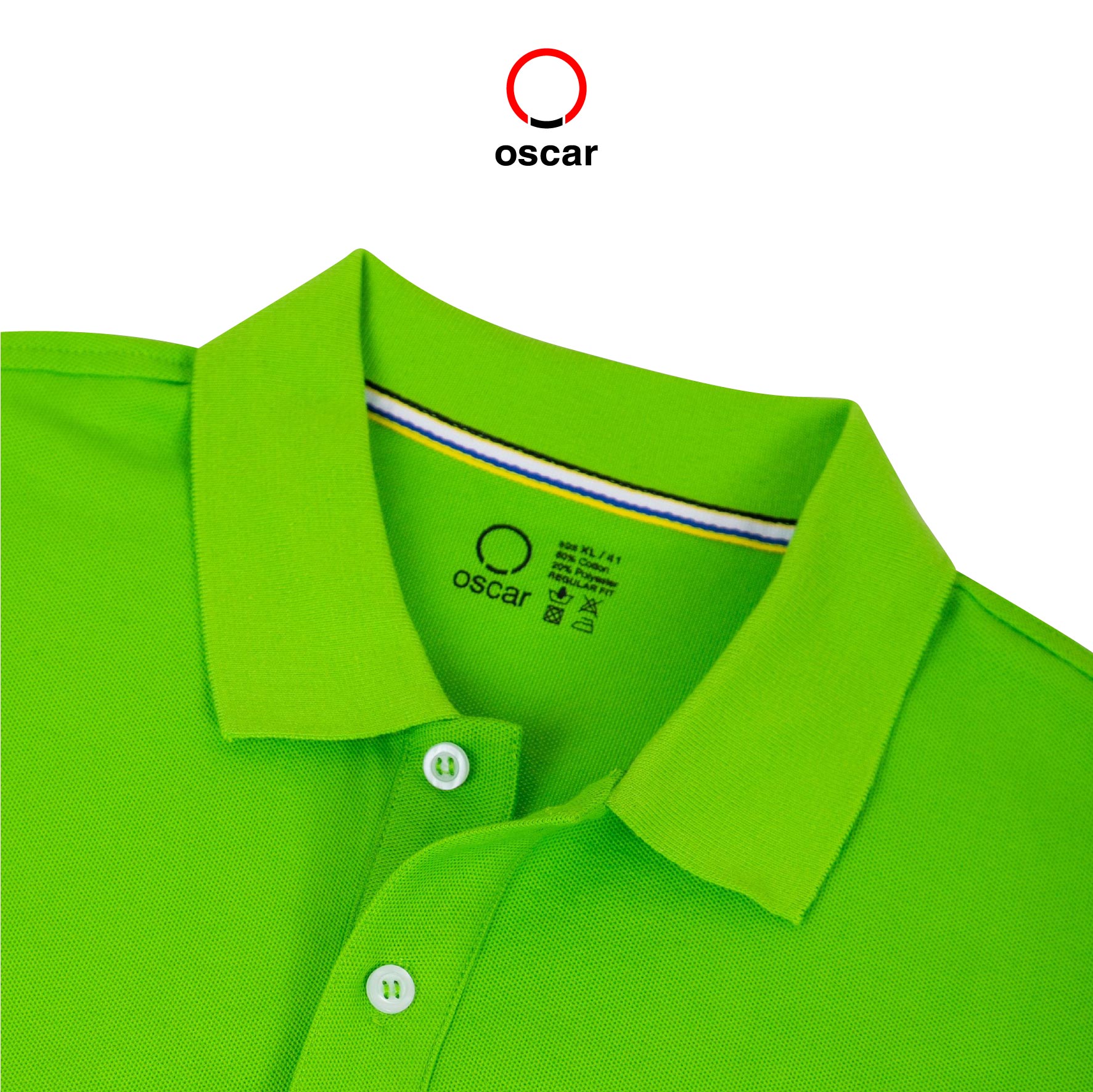 Áo thun nam Polo Oscar OCMPKSF001 -  Sang trọng, thoáng mát, mềm mại, thấm hút tốt và an toàn cho da