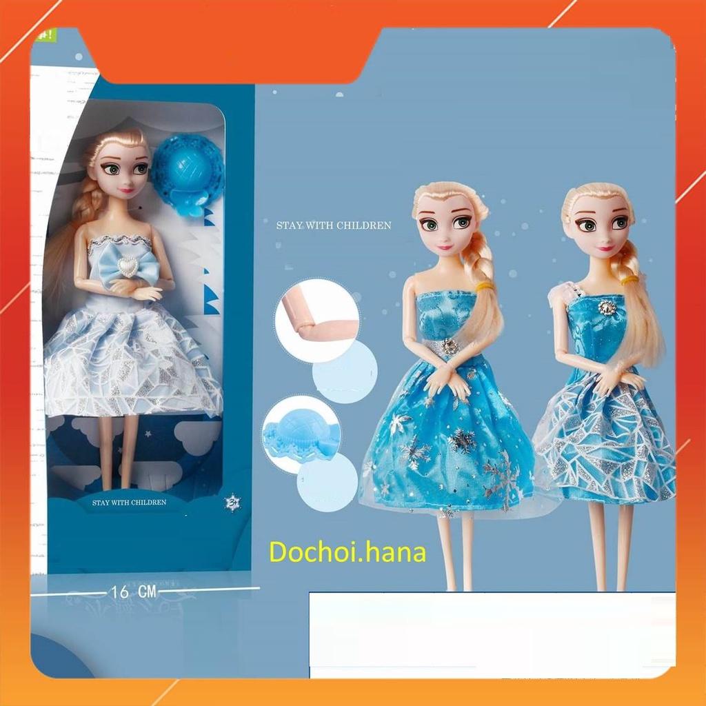 Búp Bê Elsa LẺ = SỈ Có Khớp Tay,Màu sắc đẹp, Bé Yêu Sẽ Rất Thích và Chơi Ngoan.