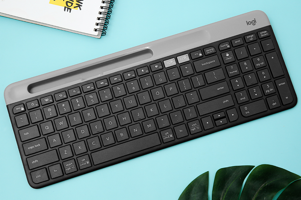 Bàn phím mỏng không dây đa thiết bị Logitech K580 - HÀNG CHÍNH HÃNG