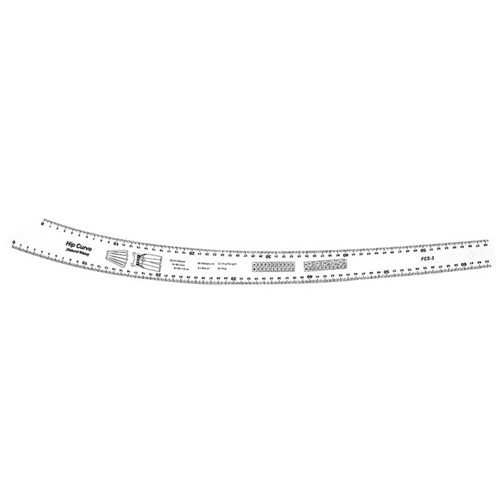 French Curve Ruler Tailor Tool Pattern Making Measure Clothing DIY Metric Design