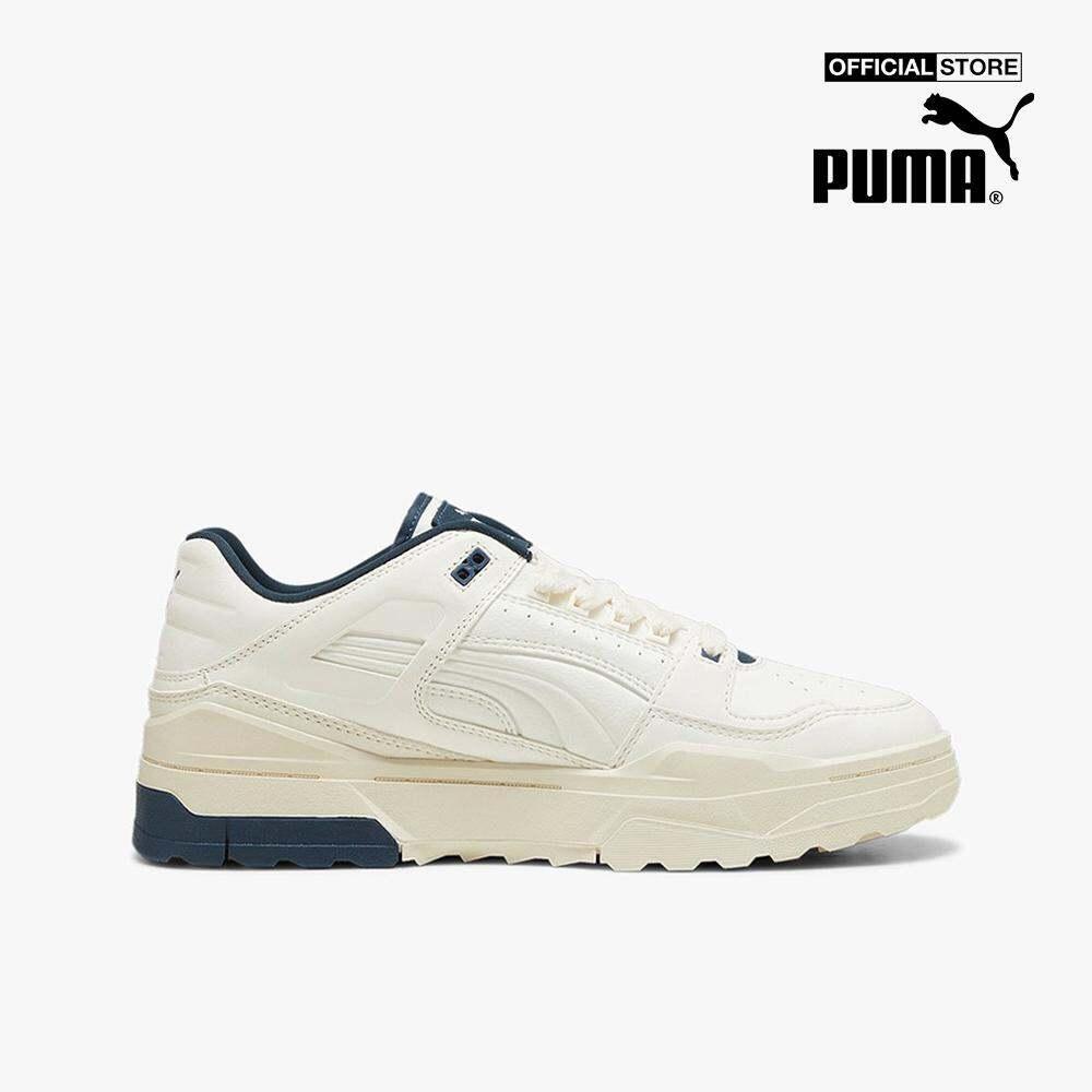 PUMA - Giày sneakers unisex cổ thấp thắt dây trẻ trung 393443