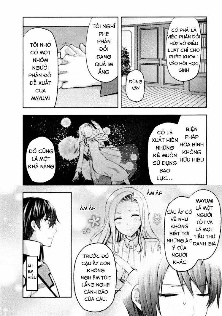 mahouka koukou no rettousei - kaichou senkyo-hen chapter 4 13