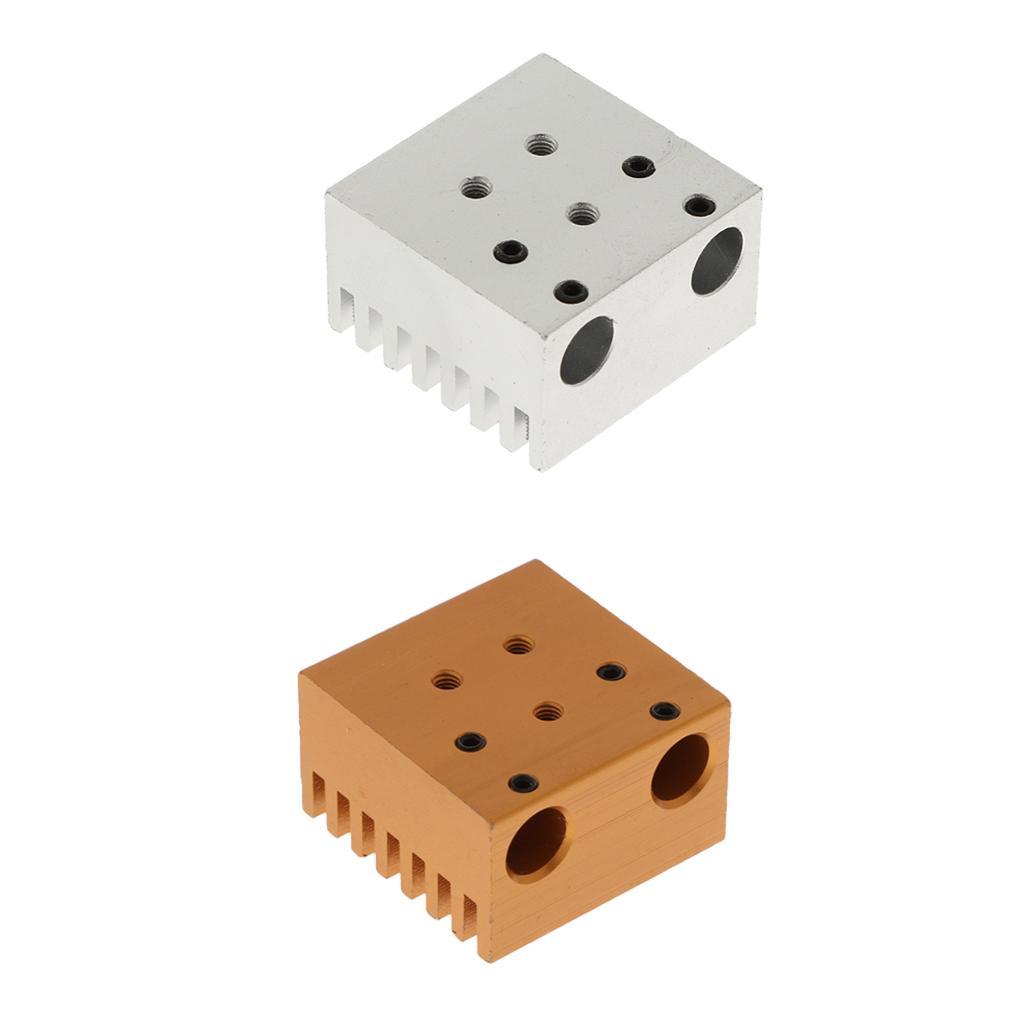 1 Pcs Aluminum Alloy Heat Sink Cooler Cooling Radiator for 3D Printer