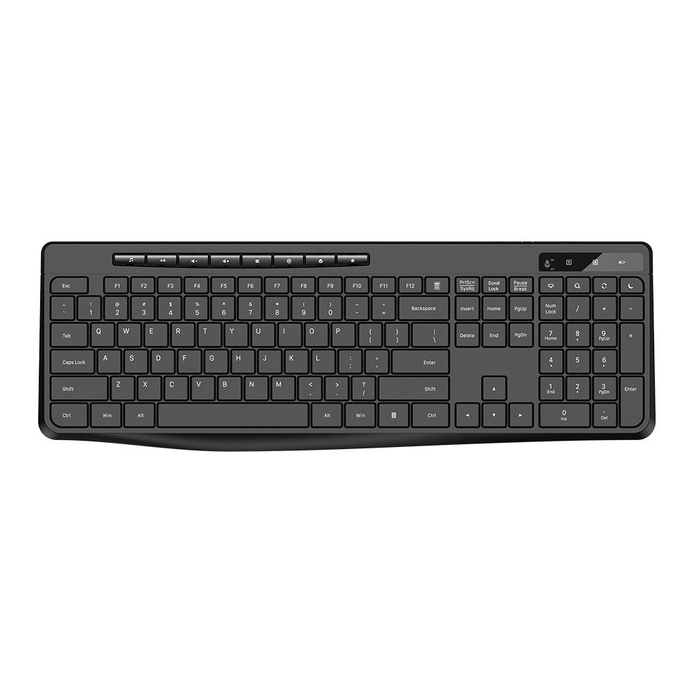 Bộ Bàn Phím Chuột Không Dây KM-01 - Hàng Chính Hãng