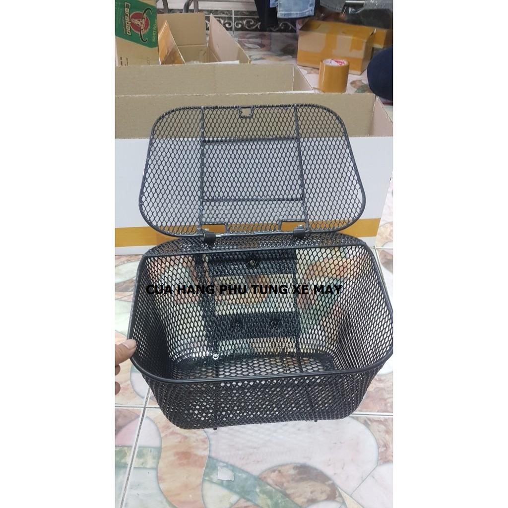 RỔ TRƯỚC dành cho xe WAVE NHỎ CÓ NẮP ĐẬY