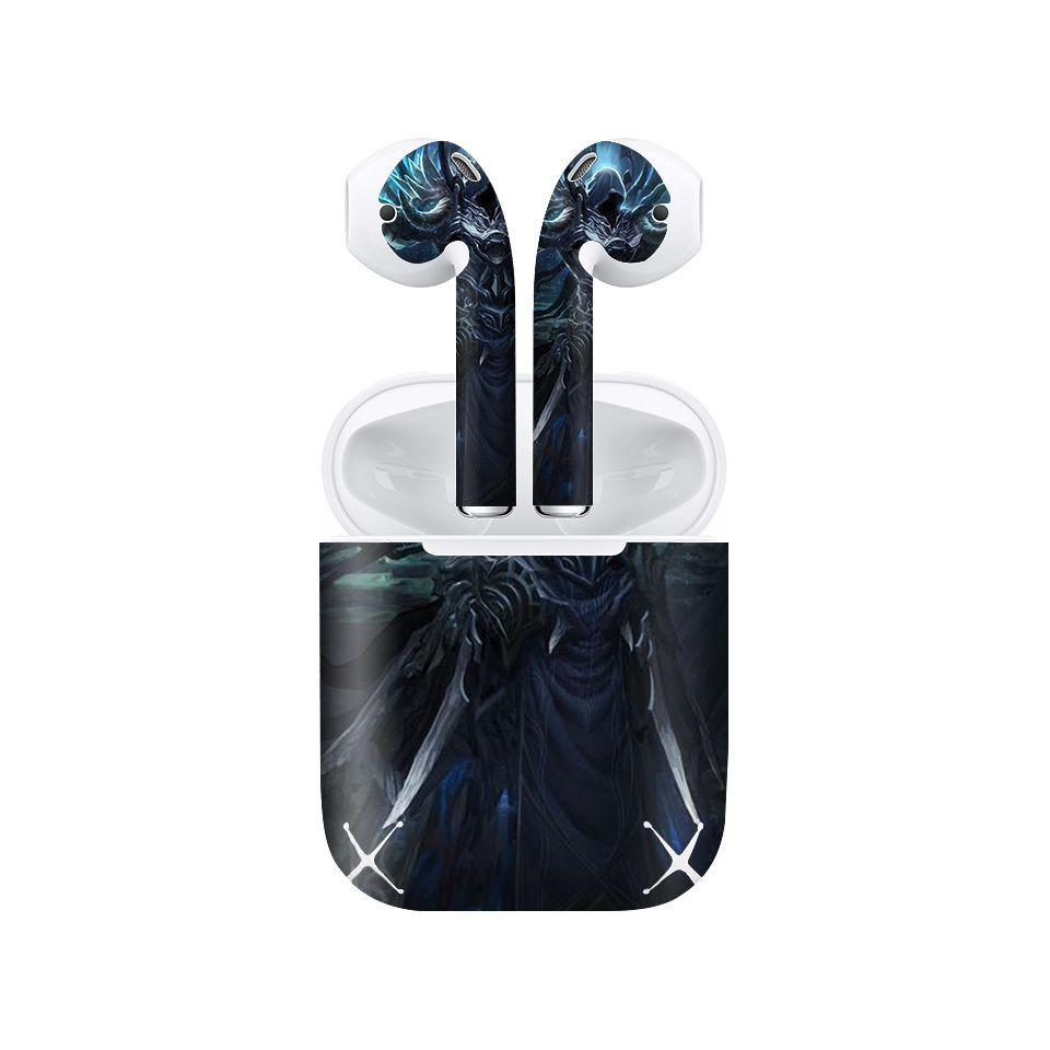 Miếng dán skin cho AirPods in hình Diablo - diabl003 (AirPods ,1 2, Pro, TWS, i12