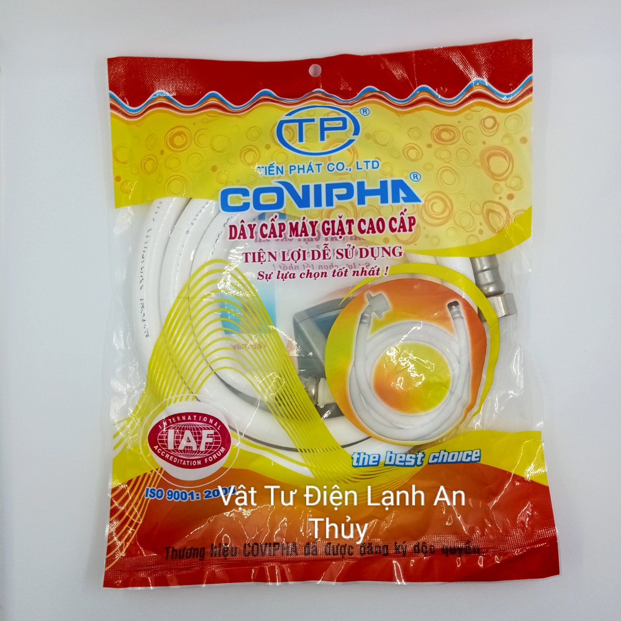 Dây cấp nước máy giặt CAO CẤP 1.5 mét răng ngoài 21 - Dây nước vào máy giặt Cao cấp - Dây dẫn nước vào máy giặt Cao cấp