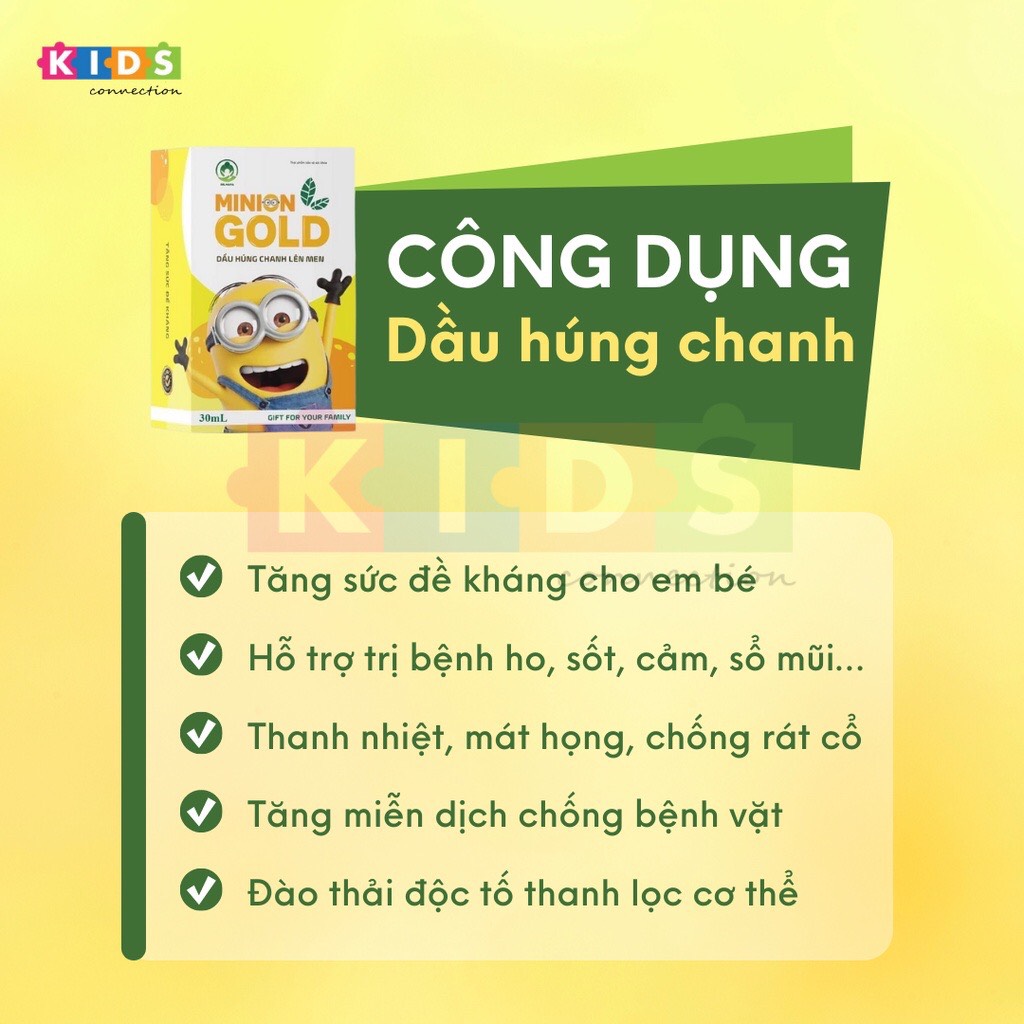 Mua 1 Dầu Húng chanh Minion Gold 30ml + 1 Xịt Răng Miệng Tặng 1 Sáp Ấm Minion 210k