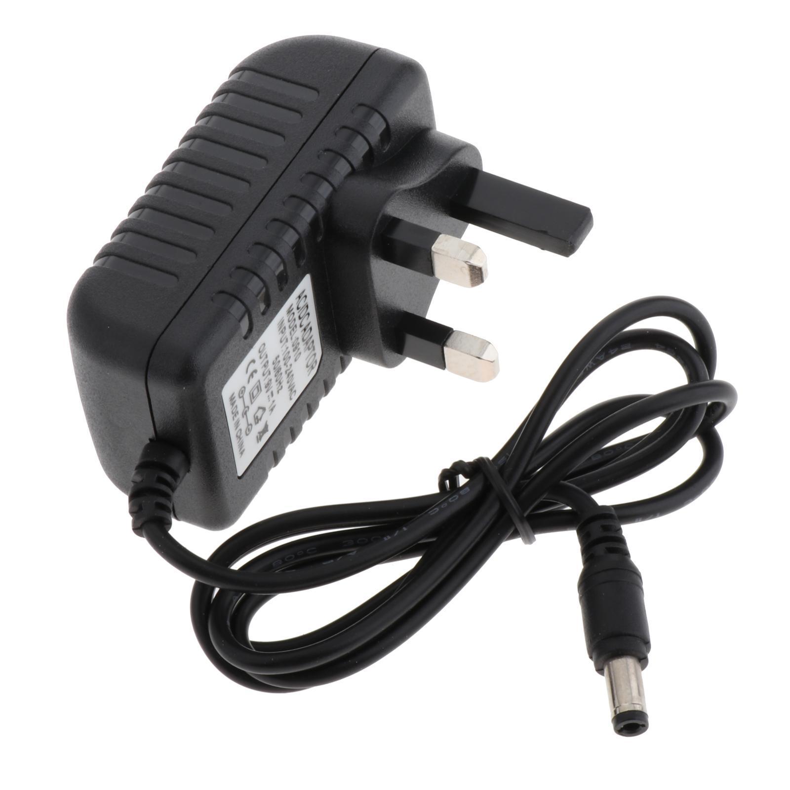 9V Guitar Effect Effector Power Supply Adapter w/ 1 to  Splitter Cable