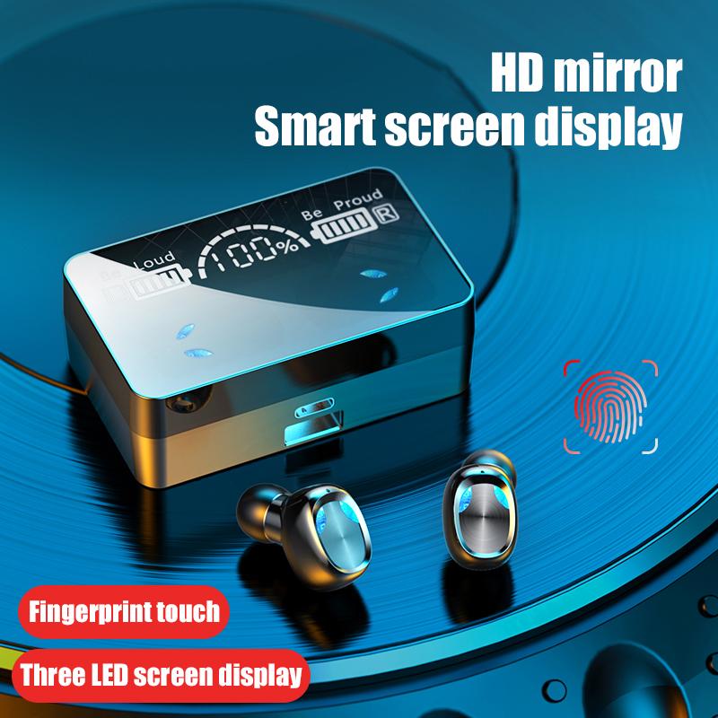 DODOCASE X3 TWS Bluetooth 5.0 Tai Nghe Không Dây Tai Nghe 9D Stereo Thể Thao Chống Thấm Nước Tai Nghe Nhét Tai Tai Nghe Cho Sạc Điện Thoại Thông Minh