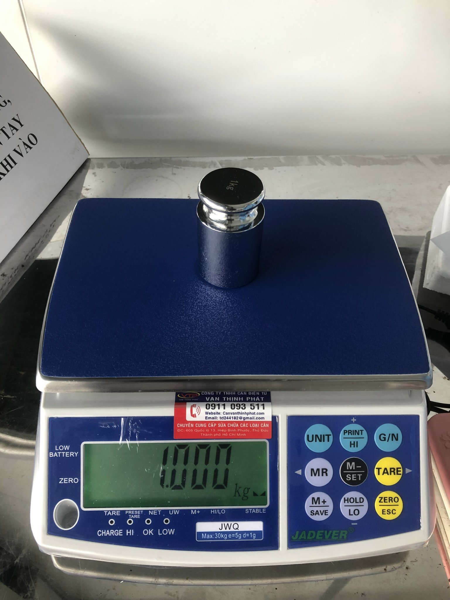 Cân Điện Tử JADEVER JCQ 30 KG