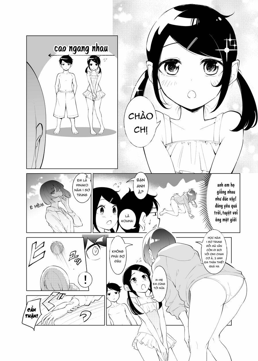 koushinchou no kouhai () to teishinchou no senpai () ga renai ni hatten suru made chapter 5 3
