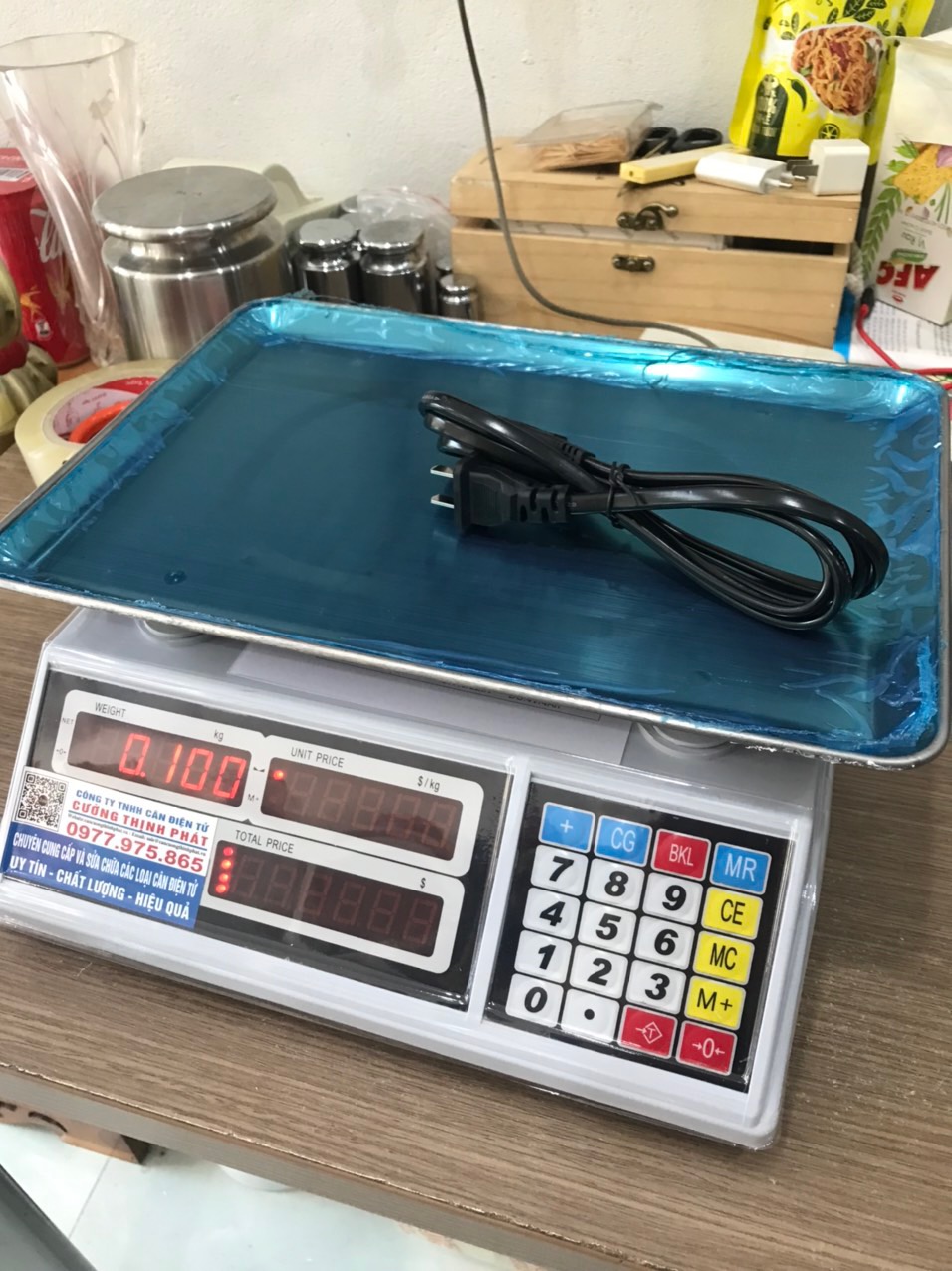 Cân ĐIỆN TỬ TÍNH TIỀN UTE 30Kg