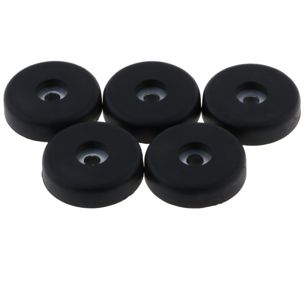 5 Miếng 40x10mm Tủ Khuếch đại Loa Cách Ly Chân đế Cao Su