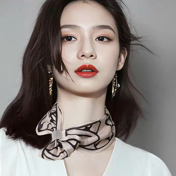 KHĂN LỤA DÀI KHĂN QUÀNG CỔ KHĂN CHOÀNG LỤA BĂNG ĐÔ TRANG TRÍ NƠ CAO CẤP ĐA NĂNG SANG TRỌNG THANH LỊCH MÃ 34
