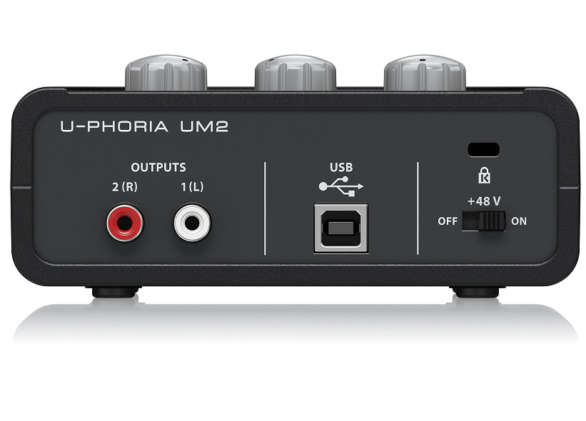 Sound Card thu âm Behringer U-Phoria UM2- Hàng Chính Hãng