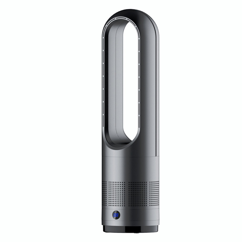 Quạt không cánh Pure Cool UML-018 kèm remote điều khiển 8 tốc độ gió có màn điều khiển cảm ứng tạo không gian sang trọng hiện đại, siêu an toàn với gia đình có trẻ nhỏ