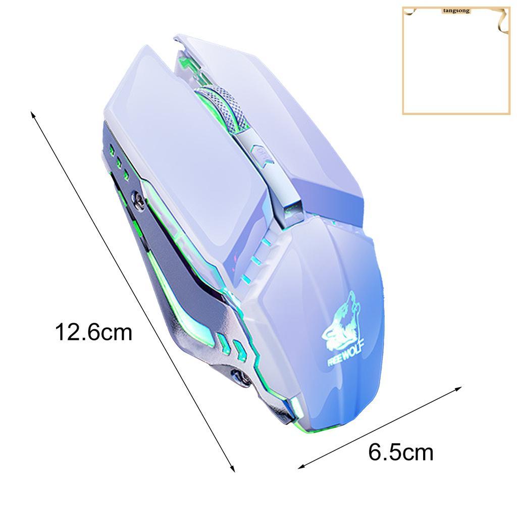 Chuột không dây 6 Nút Abs 2.4ghz X11