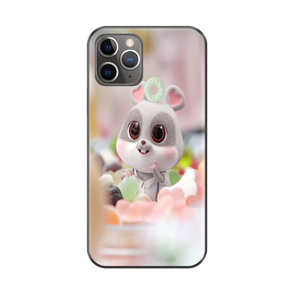 Ốp lưng TPU viền dẻo cho điện thoại IPHONE 11 PRO Hình Chuột Tết 2020 Mẫu 07