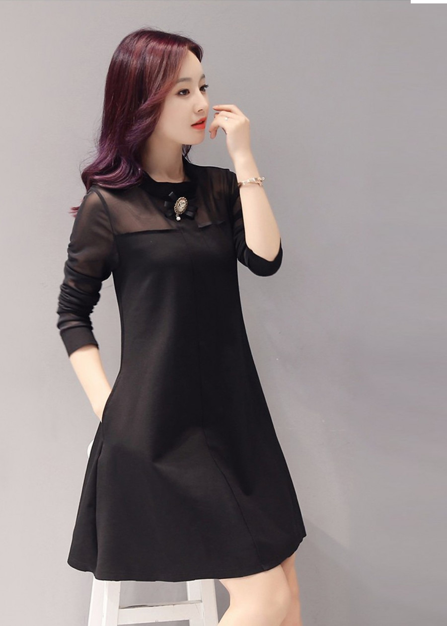 Đầm suông kèm phụ kiện NT4175N