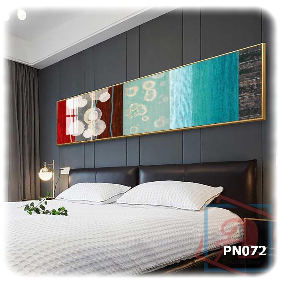 Tranh canvas khổ lớn trang trí phòng ngủ - PN072