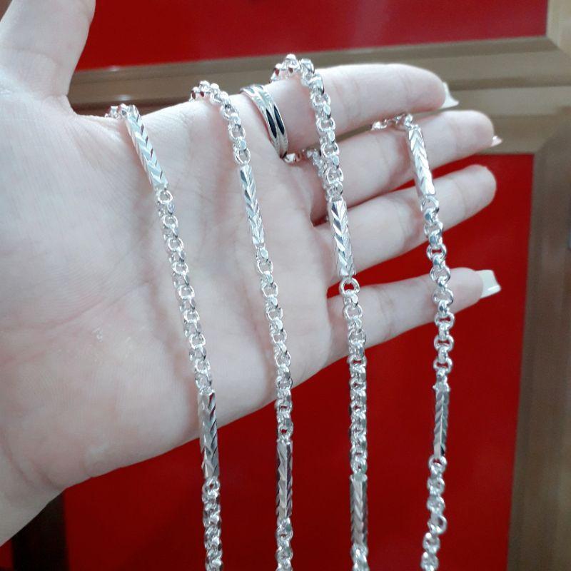 Dây chuyền nam bạc ta cao cấp YN JEWELRY