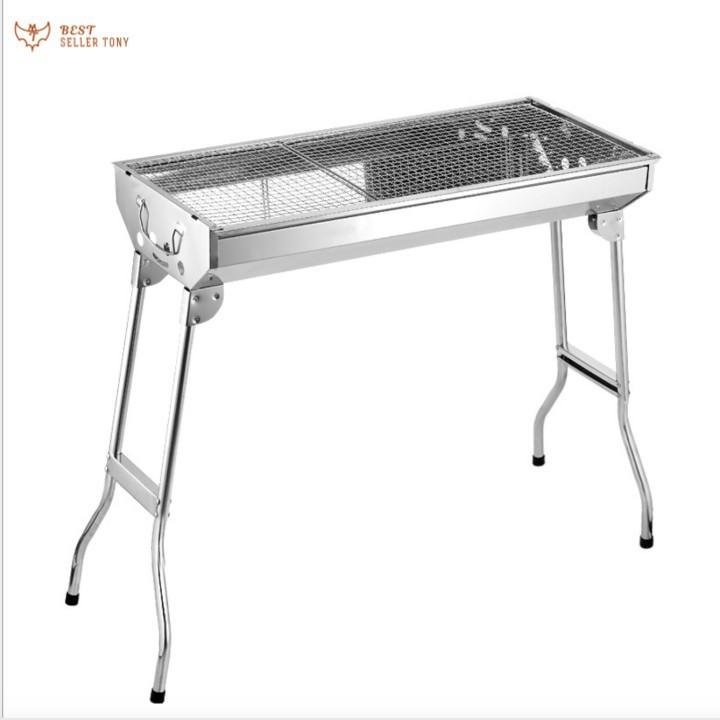 Lò nướng than INOX BBQ STARK dã ngoại cao cấp