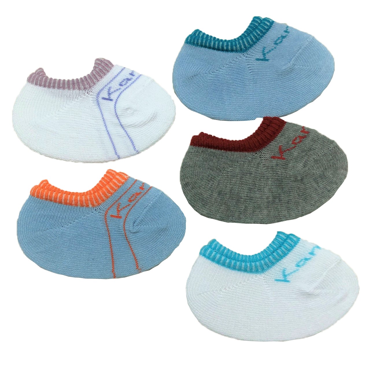 Combo 3 đôi tất cotton sơ sinh Kamekid - noshow cho bé trai, bé gái, tất mềm, mịn co giãn tốt, hàng Việt Nam chất lượng