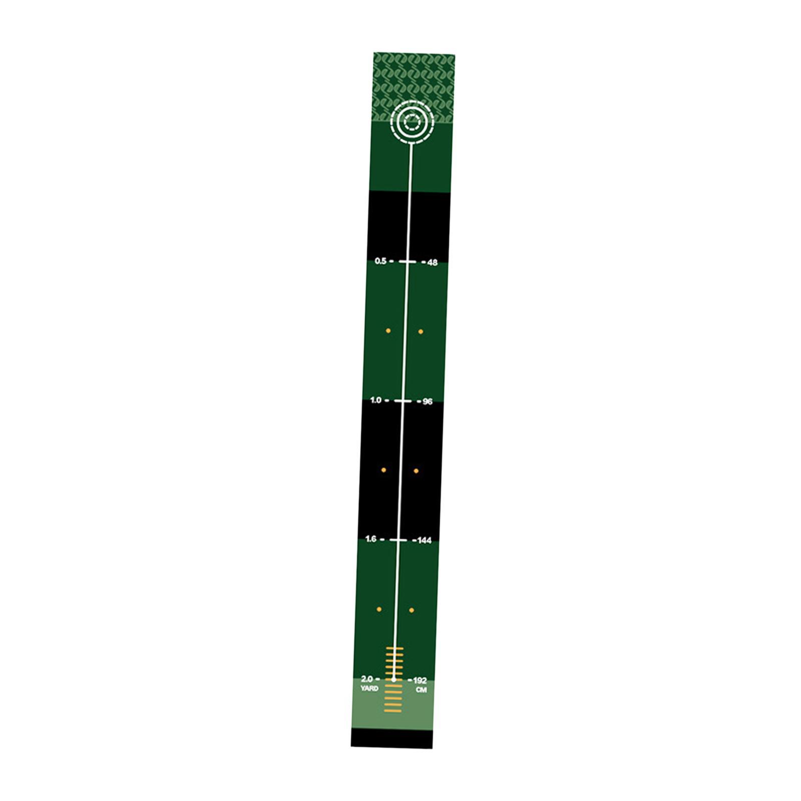 Golf Putting Mat Golf Hitting Mat Golf Training Equipment Portable Golf Practice Mat Golf Putting Trainer for Indoor Outdoor Gifts for Golfers