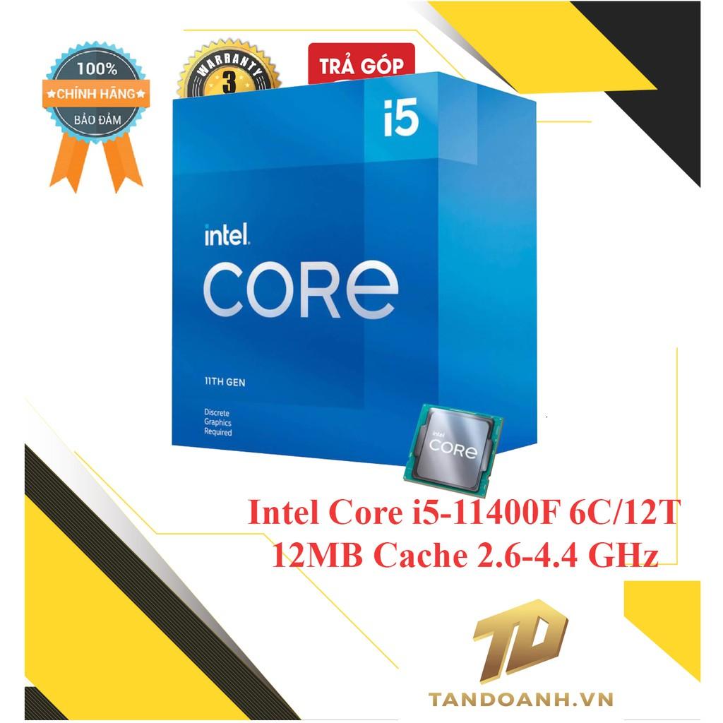 BỘ VI XỬ LÝ Intel Core i5-11400F -HÀNG CHÍNH HÃNG