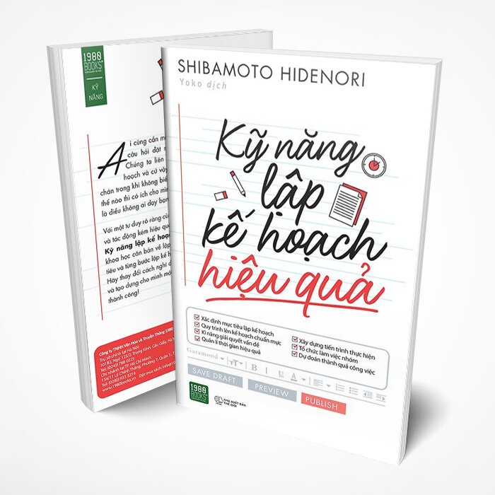 Kỹ Năng Lập Kế Hoạch Hiệu Quả