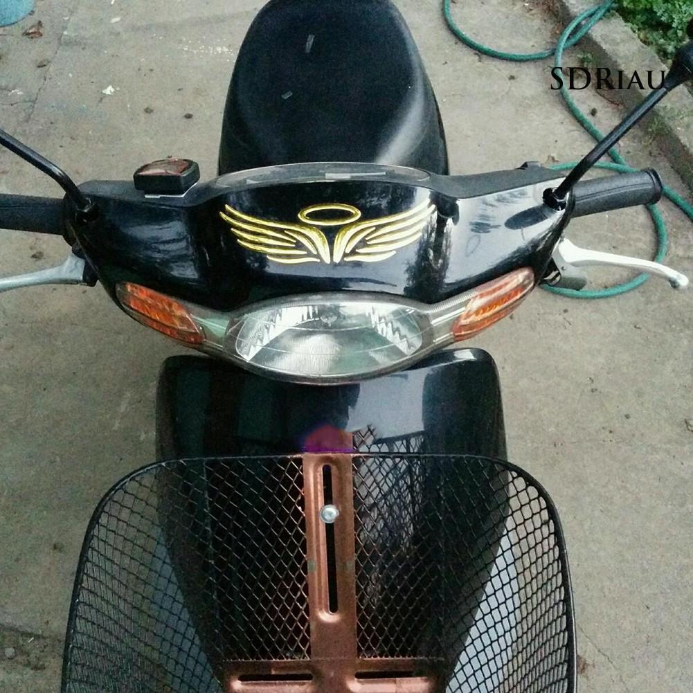 Hình Dán Cánh Thiên Thần 3d Trang Trí Xe Hơi