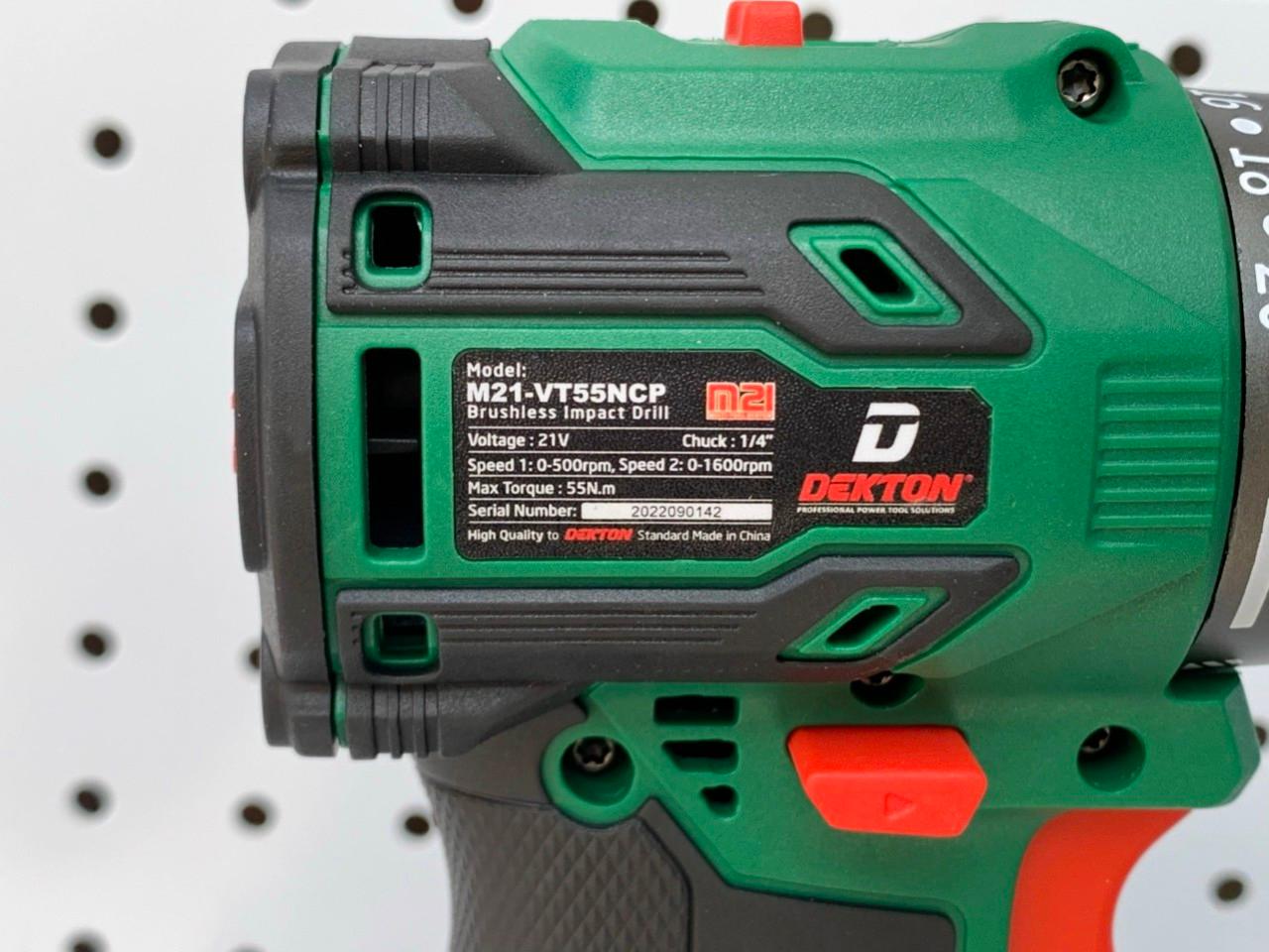 MÁY SIẾT VÍT DÙNG PIN 21V DEKTON M21-VT55NCP - HÀNG CHÍNH HÃNG
