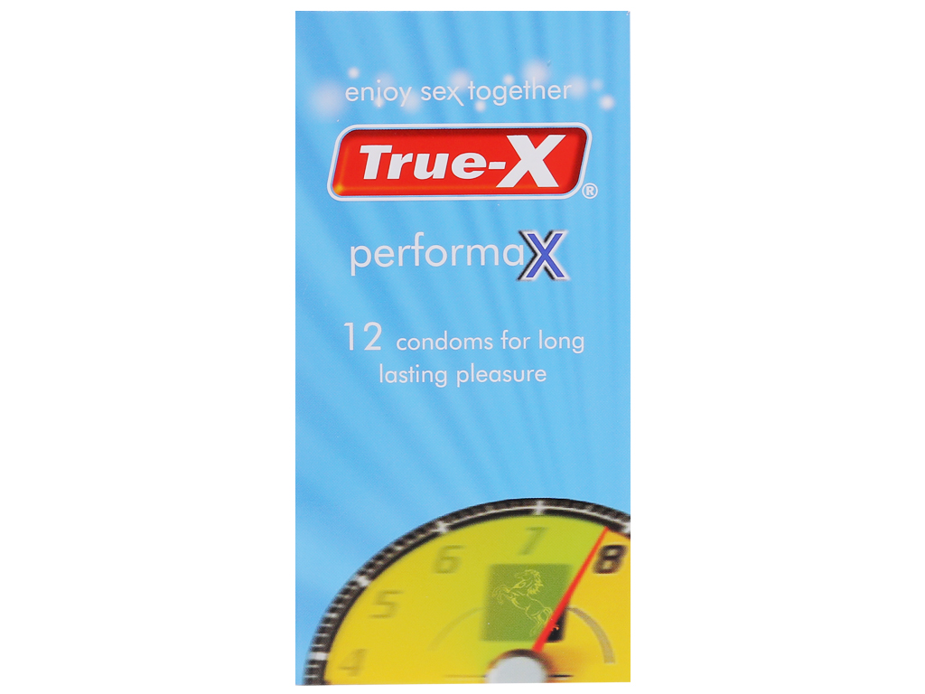 Bộ 2 hộp bao cao su True-X PerformaX kéo dài thời gian hộp 12 cái