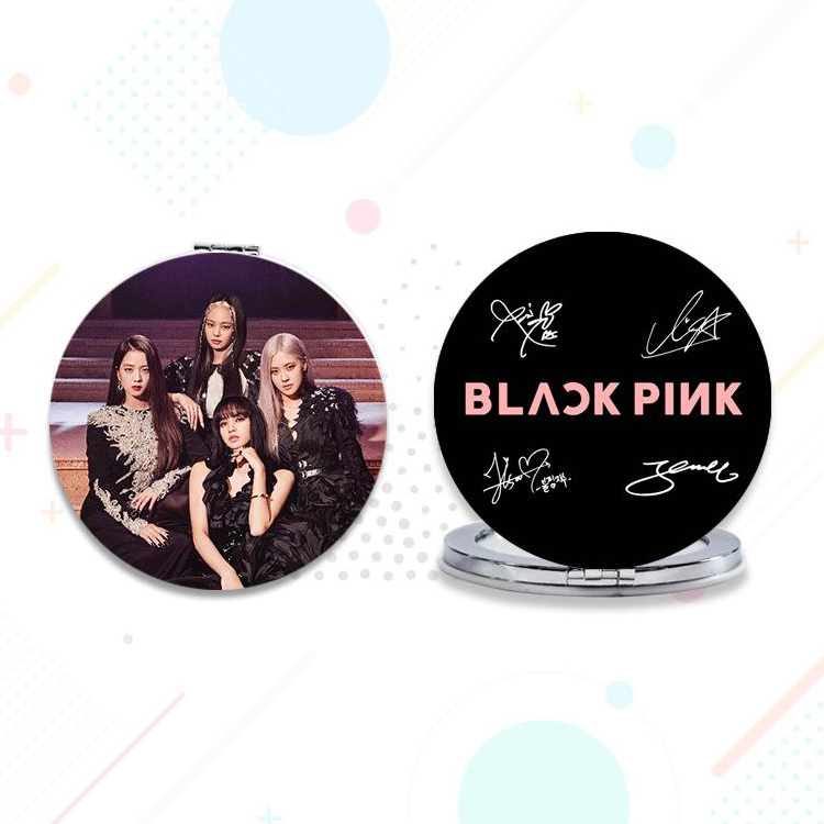 Gương mini Blackpink How you like that gương trang điểm hai mặt Blink Blink